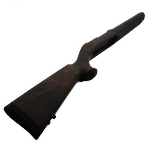 Hogue OverMolded 10/22 Stock Red Lava